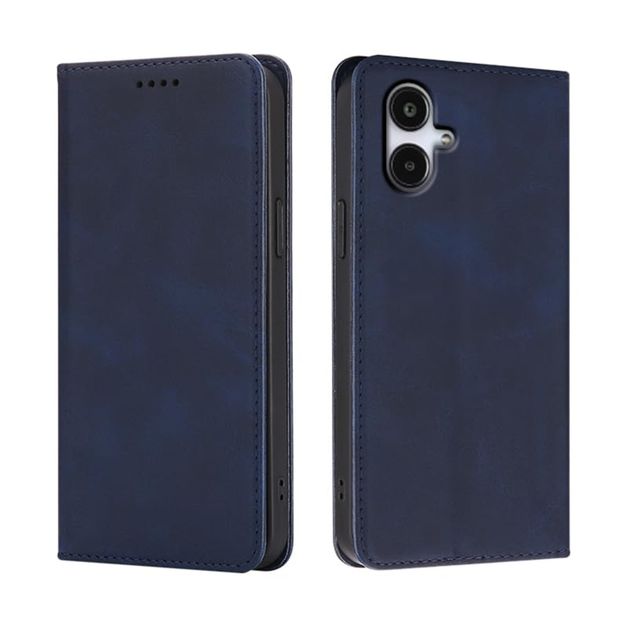 適用 Galaxy A25 5G ケース 手帳型 ギャラクシーA25 5G SC-53F SCG33 用 手帳型ケース スマホケース カバー 手帳型 PUレザー カード収納 財布型 耐衝撃 ケース マグネット スタンド機能付き 5色(Galaxy A25 5G SCG33 SC-53F 用 ケース 手帳型) (深い青)