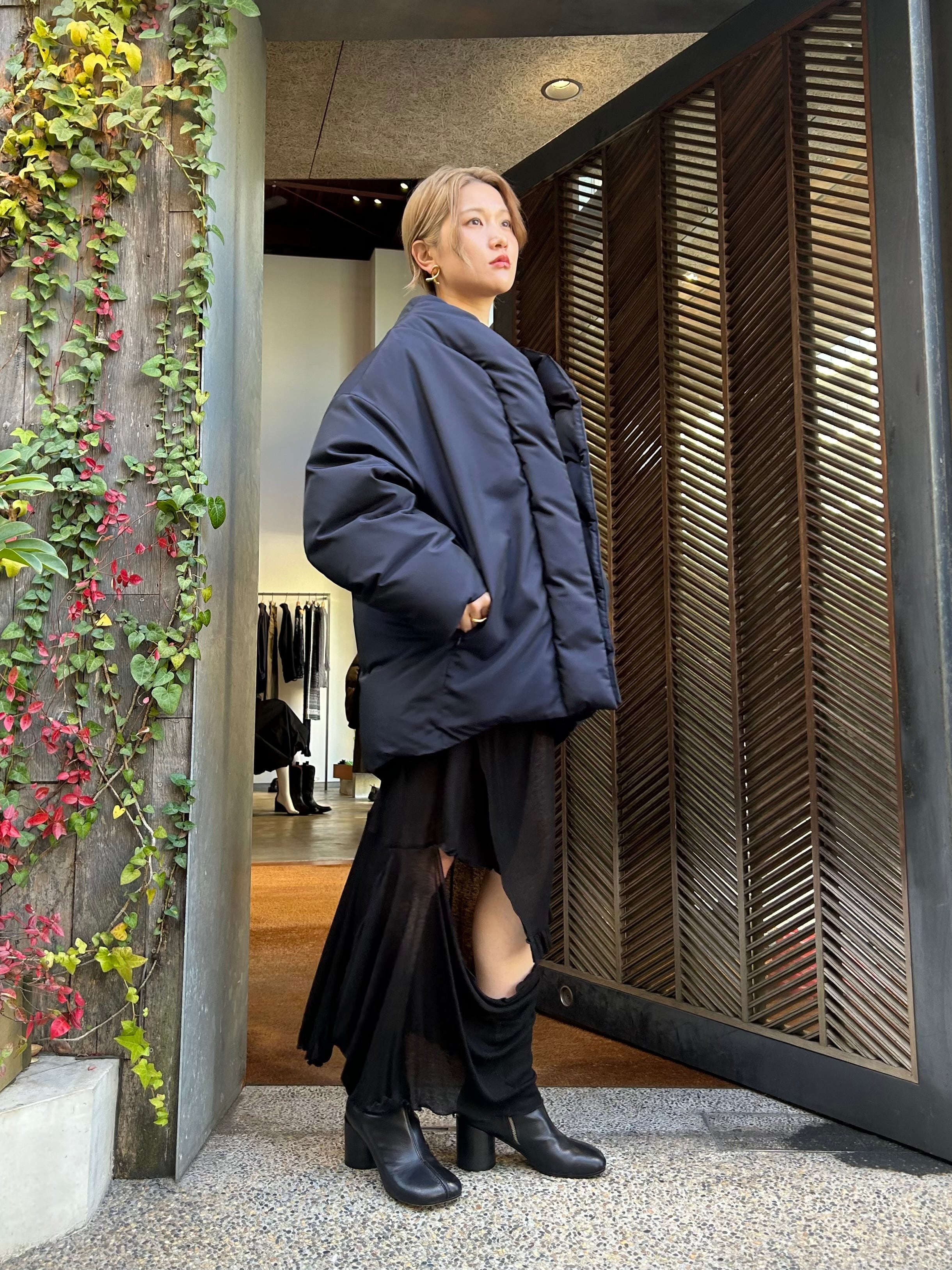 Mame 既知 Kurogouchi】撥水ナイロンコート 