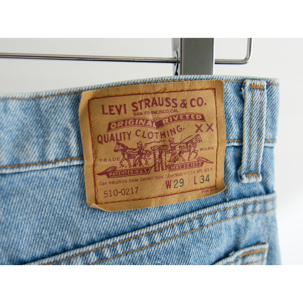 【LEVI'S 510】Made in U.S.A. 90's Denim Pants W29 L34(リーバイス アメリカ製 デニムパンツ ジーンズ)