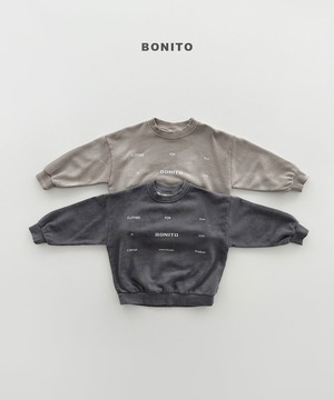 【ノベルティ&送料無料】Fog Pigment Sweatshirt / bonito