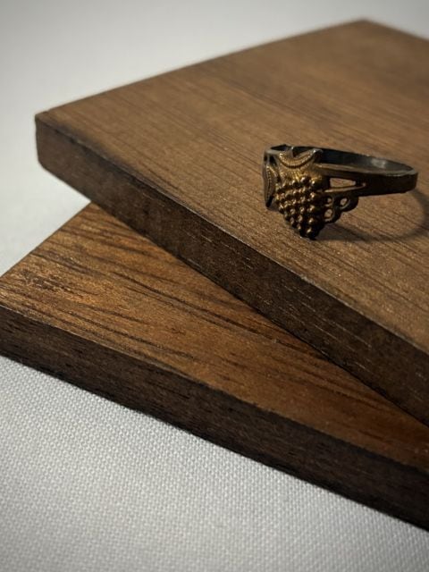 1980~90's Botanical Motif Design Ring