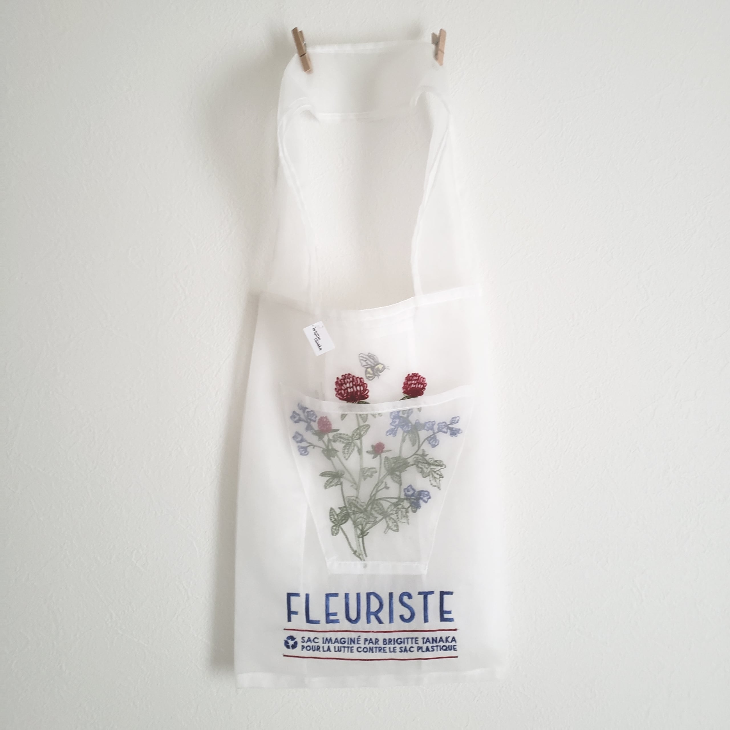 【ブリジット タナカ】FLEURISTE オーガンジーバッグ