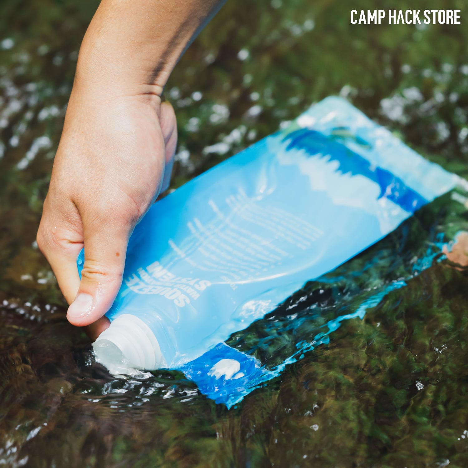 超ポータブル浄水器「ソーヤーミニ」 | CAMP HACK STORE