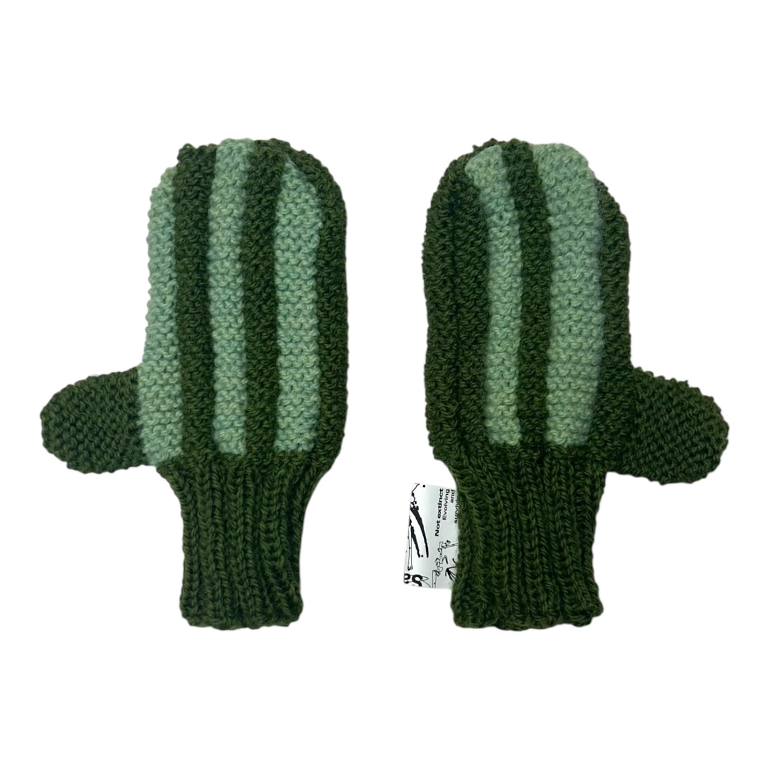 【SauRas Being】SAU HAND KNIT GLOVE(GREEN)〈国内送料無料〉