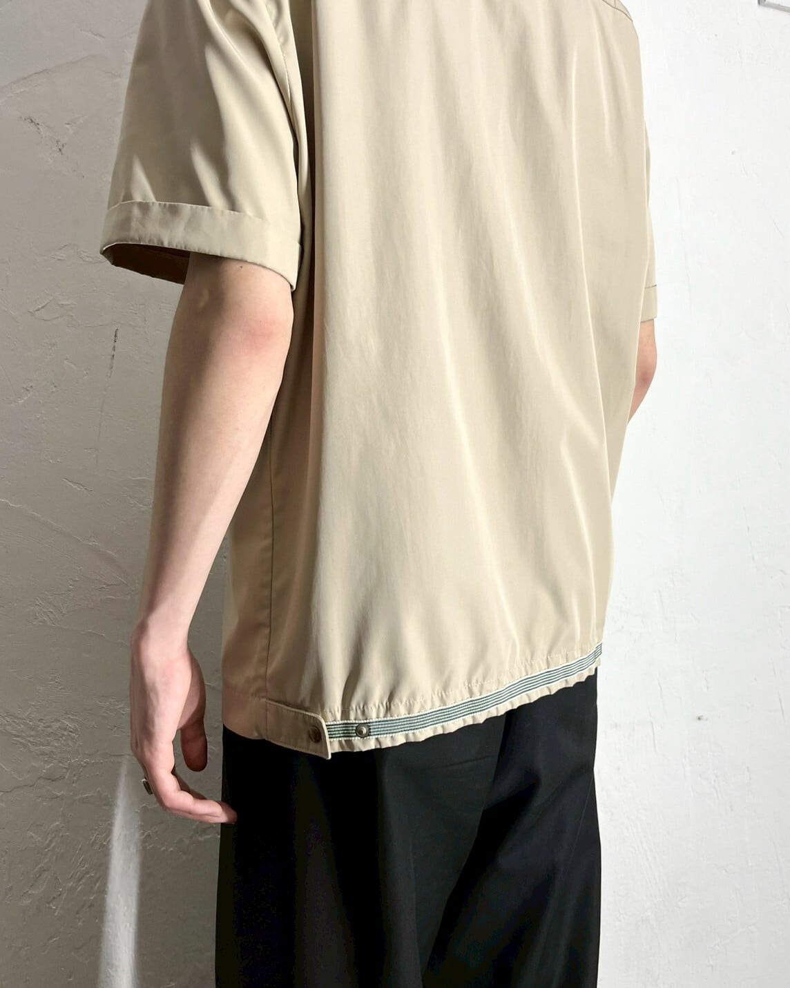 00s PRADA SPORTS S/S Shell Zip-up Shirt ITALY製 | VOLAR