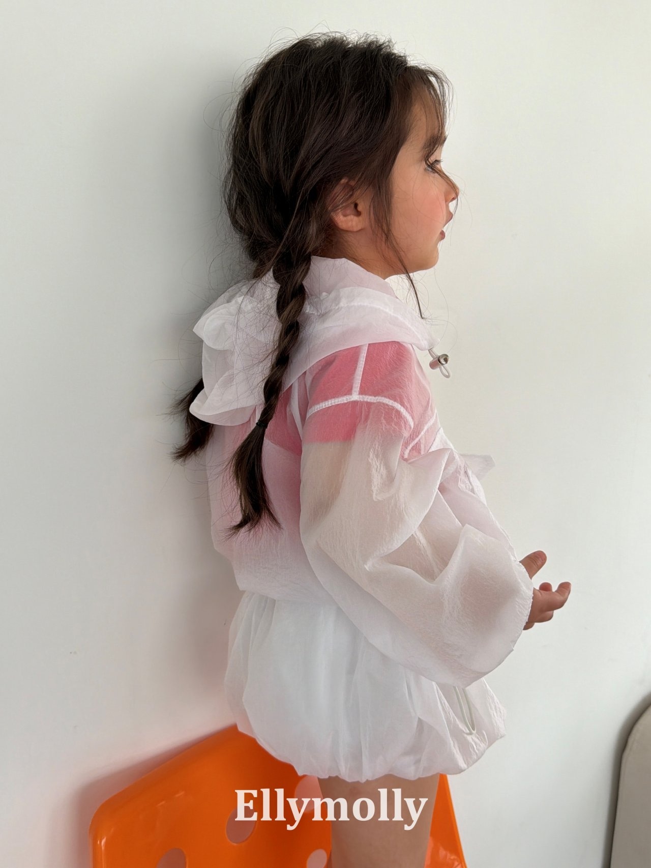 [ELLYMOLLY] Shearwind Windbreaker +fee3 / [엘리몰리] 시어윈드바람막이