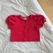韓国子供服 / ninibello / Dear Dot Cardigan  / カーディガン *XS~XXL*