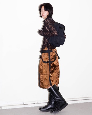 Jean Paul Gaultier - bondage parachute skirt from FW2003