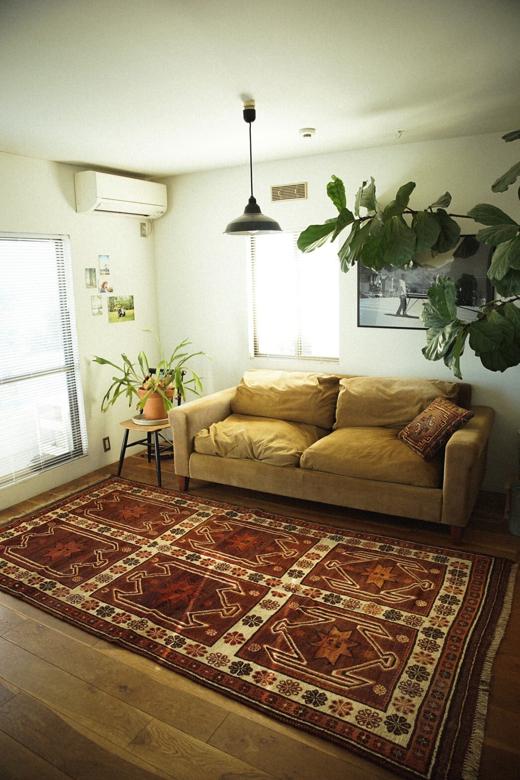 442-Vintage Taimani rug | 手織りのヴィンテージラグ専門店 | Bahr
