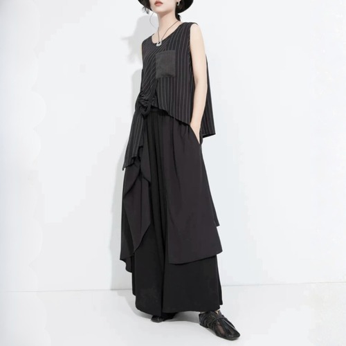 Asymmetric striped layered set-up C1573