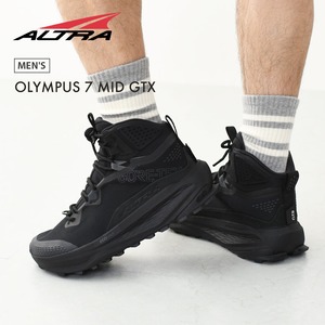 ALTRA [アルトラ] OLYMPUS 7 MID GTX M [AL0A85UN] オリンパス 7 ミッド ゴアテックス メンズ・防水性・撥水性・透湿性・クロスカントリー・ロードランニング・トレイルラン・ハイキング・ファストパッキング・トレイルレーシングシューズ・MEN'S [2026AW]