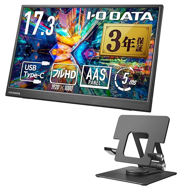 Intehill モバイルモニター 4k 13.4 インチ IGZOスクリーン 黄金比16