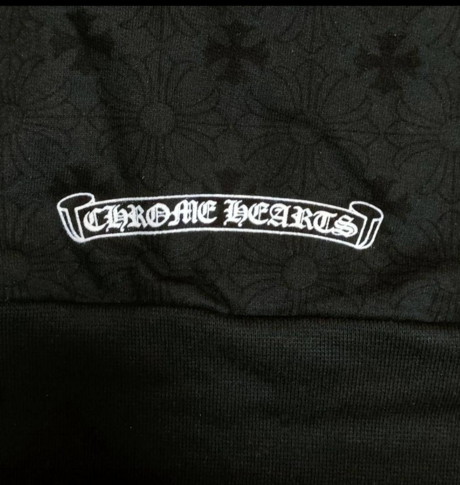 CHROME HEARTS クロムハーツ SWTSHRT CHプラス 総柄 ホースシュー