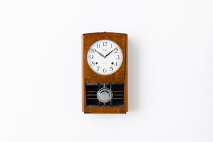【ANTIQUE】Meiji社製振り子時計 21days・1960年~1970年代製造・メンテナンス済