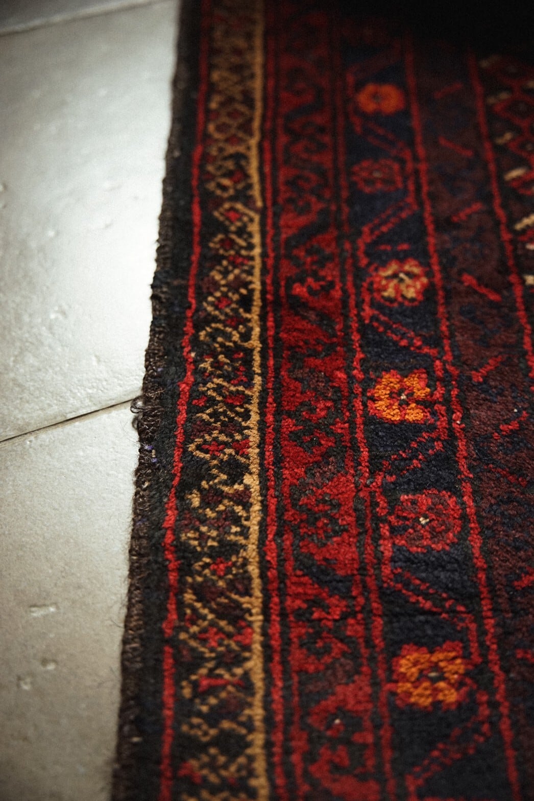 400-Vintage Baluch rug | 手織りのヴィンテージラグ専門店 | Bahr
