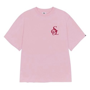 [SCULPTOR] Flocking Symbol Logo Tee Light Pink 正規品 韓国ブランド 韓国ファッション 韓国代行 カーディガン