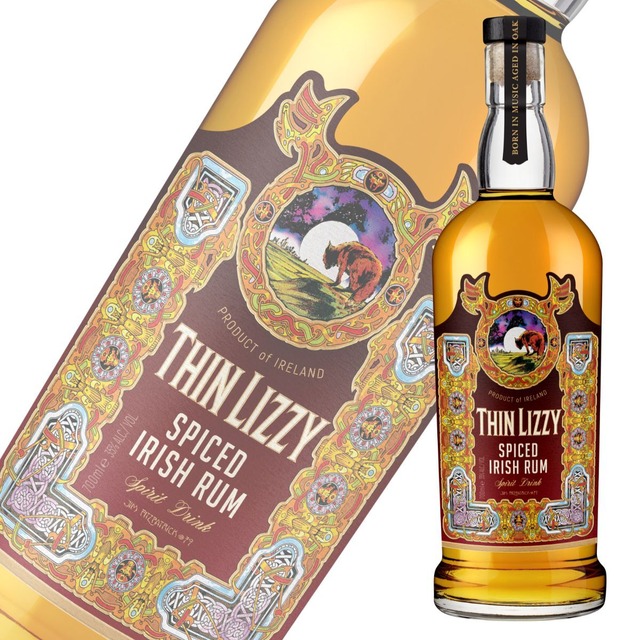 シン・リジィ スパイスト・アイリッシュ・ラム 700ml 35度 アイルランド産 スパイストラム 限定デザイン ラム酒 洋酒 ギフト コレクション