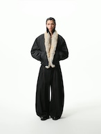BOOGOOVOGUE Mink Fur Bomber Jacket