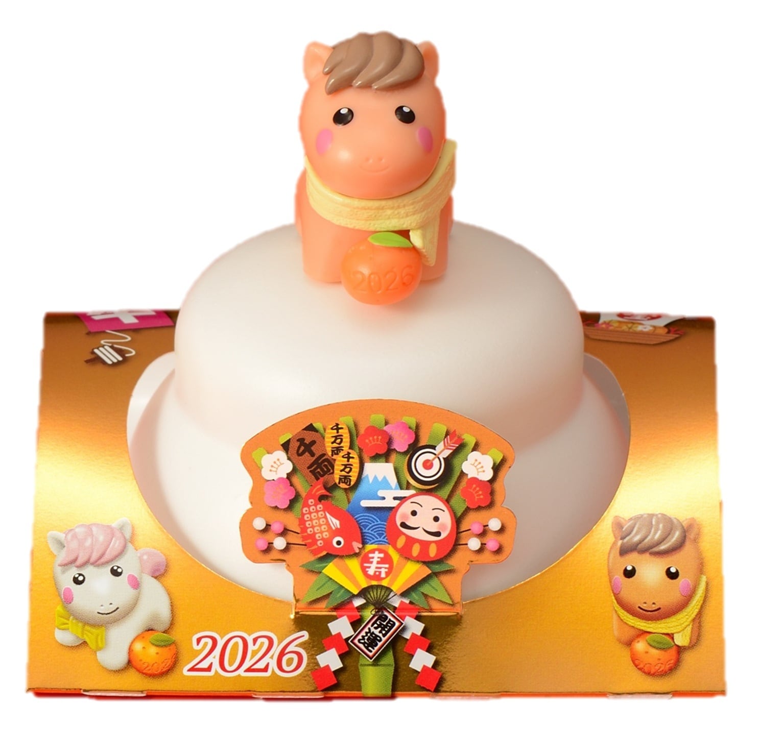 送料込み】越後製菓×ねんドル お鏡餅3種 2026スペシャルBOX（うま