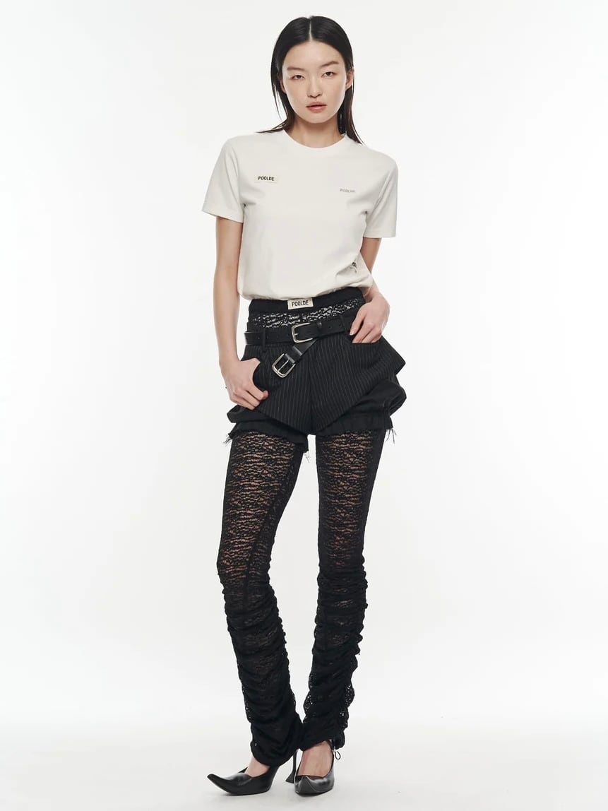 POOLDE Sinatra Stripe Puffy Shorts プールデ 25AW】POOLDE プールデ / Sinatra Stripe Puffy Shorts / ショート