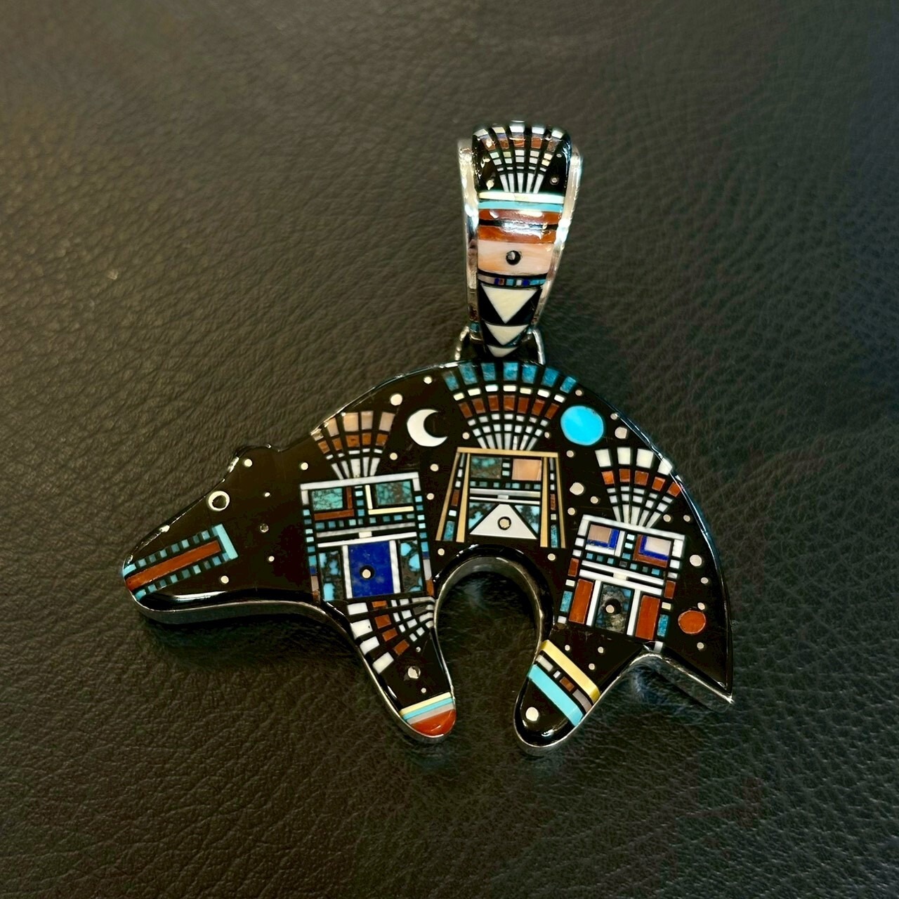 アーヴィンツォーシー(Ervin Tsosie) ベアーインレイTOP - 2