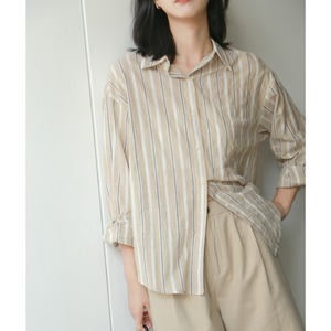 natural stripe shirts N10520