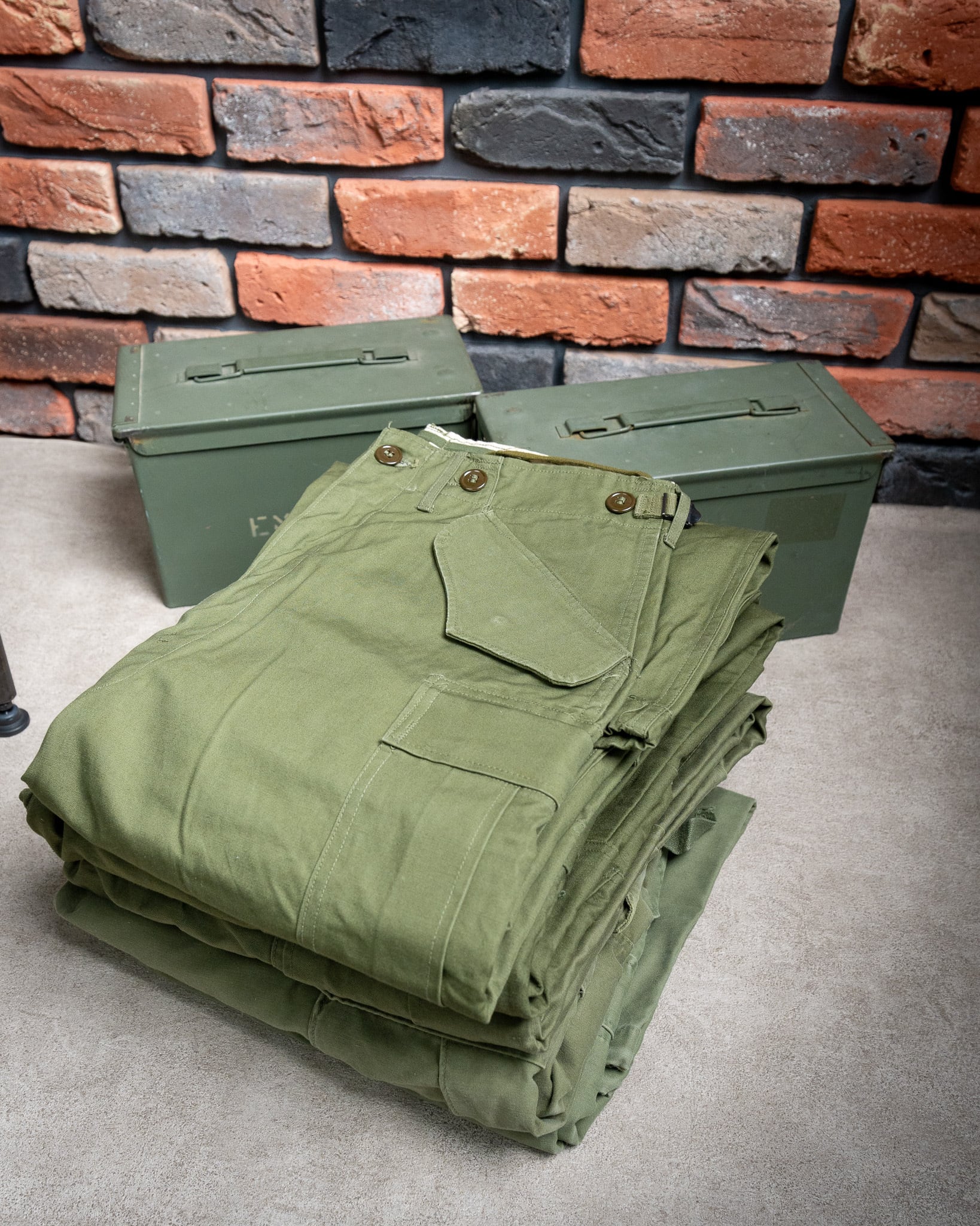 S-S】U.S.Army M-65 Field Trousers Aluminum Zipper 