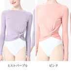 サイドシャーリング トップス 6色展開 L0972
