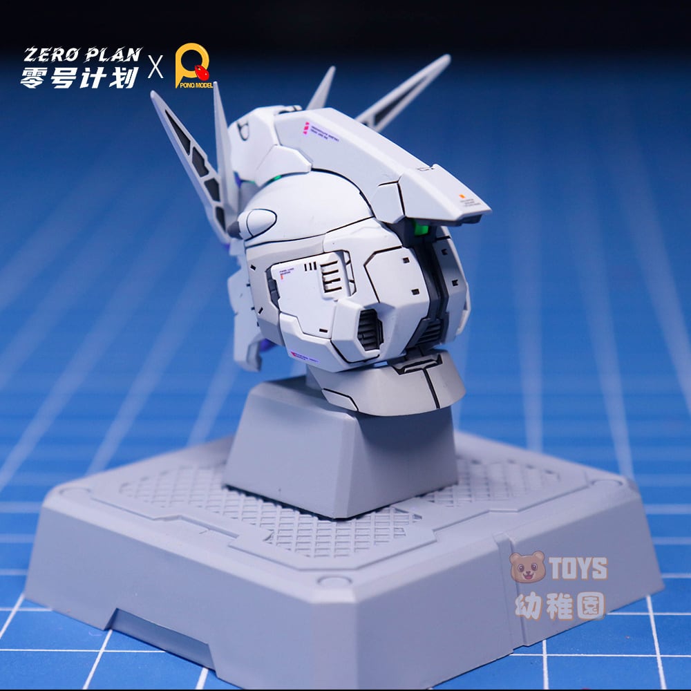 ZERO PLAN】1/100 Sky-Defender&Hi-ν ハイニュー 改造用 ヘッド 頭部