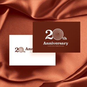 20年の年輪の20周年ロゴ