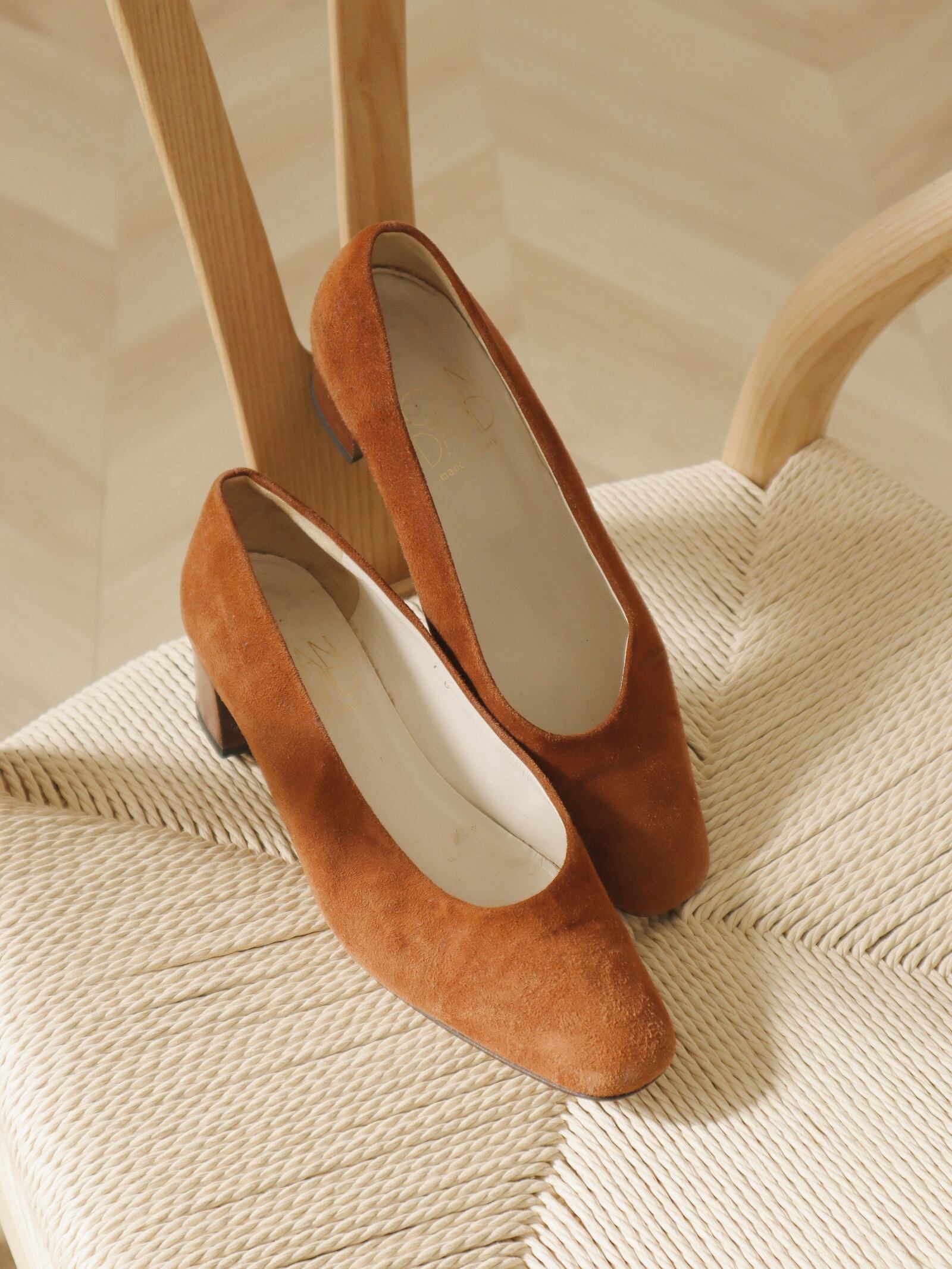 ●handmade in ITALY Genuine suede Leather shoes