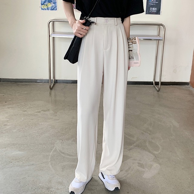 ボトムス パンツ ズボン ワイドパンツ ストレートパンツ ロング ロング丈 ワイド ハイウエスト かわいい 大人可愛い きれいめ シンプル カジュアル 大人 上品 おしゃれ かっこいい 大人可愛い 大人女子 無地 春 夏 10代 20代 30代 40代 50代 レディース 女性用 オフィス ビジネス OL 通勤 学生 通学 デート お出かけ 女子会 休日 リゾート 旅行 楽ちん S M L 白 ホワイト 黒 ブラック アプリコット