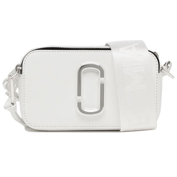 マークジェイコブス MARC JACOBC レディース ショルダーバッグスナップショット ホワイト M0014867 100