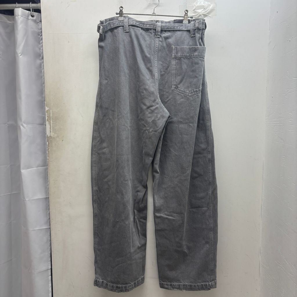 LEMAIRE ルメール MAXI WORKWEAR PANTS デニムパンツ 52654 グレー