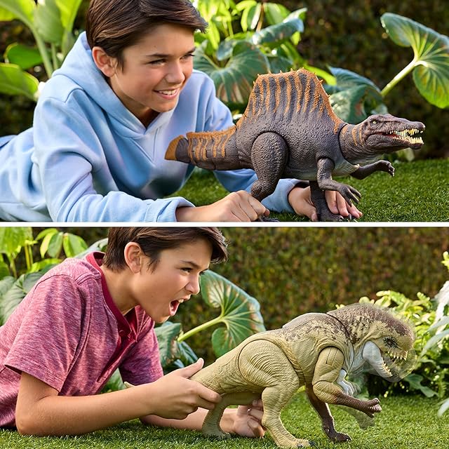 マテル ジュラシックワールド(JURASSIC WORLD) ほえるスピノサウルスと