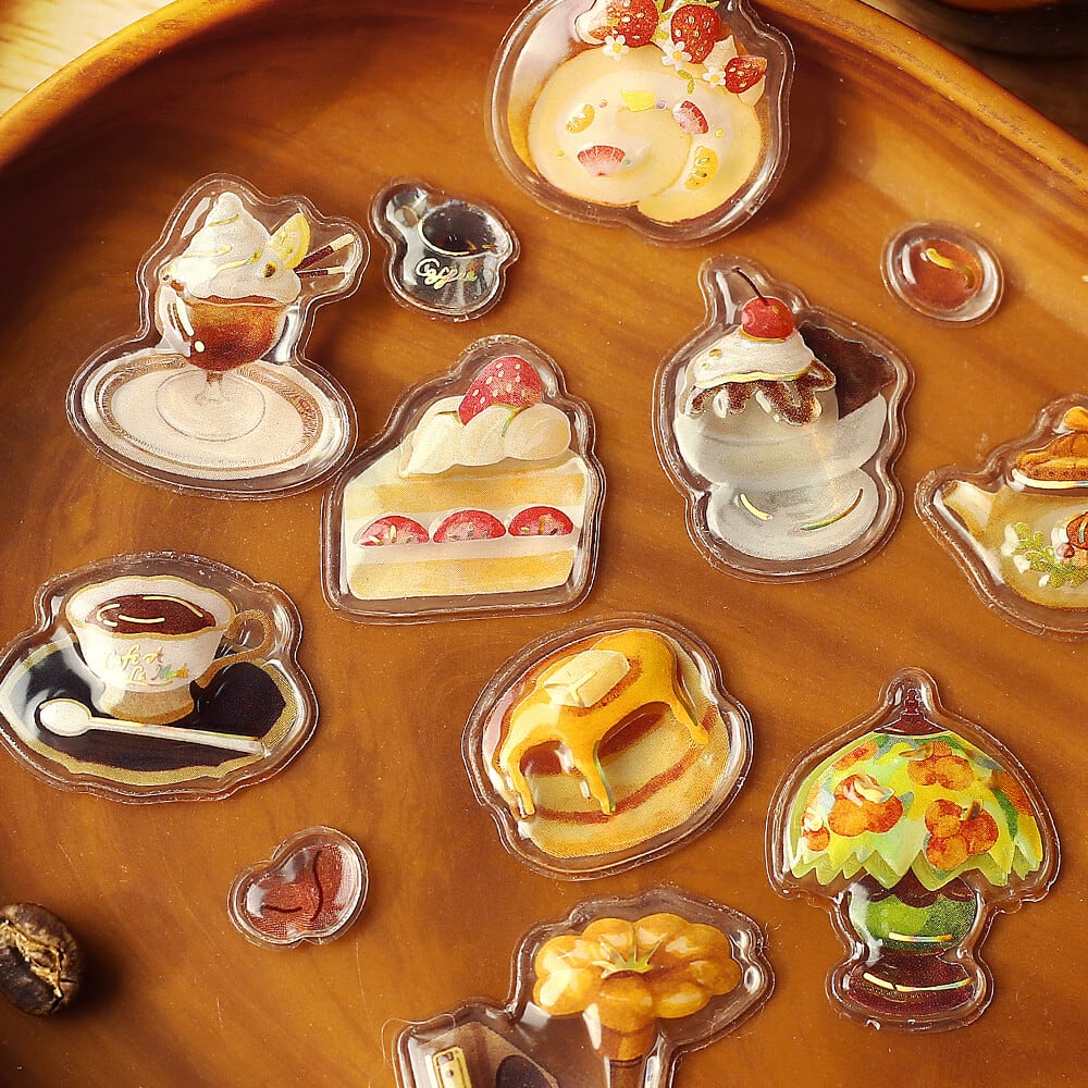 きゅるるんシール 喫茶アラモード ブリュレ ※購入制限あり※ | てんくーどう