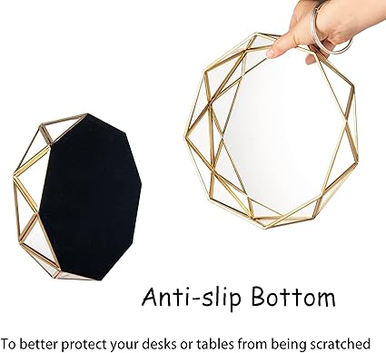 Feyarl ガラストレイ ミラートレー 置くトレイ小物収納 香水