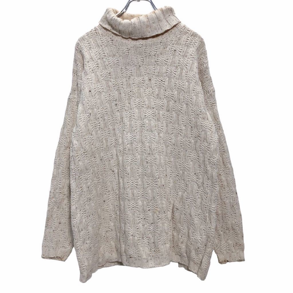 WOOLRICH コットン ニット セーター S ホワイト ウールリッチ WOOLRICH コットン ニット セーター S ホワイト ウールリッチ