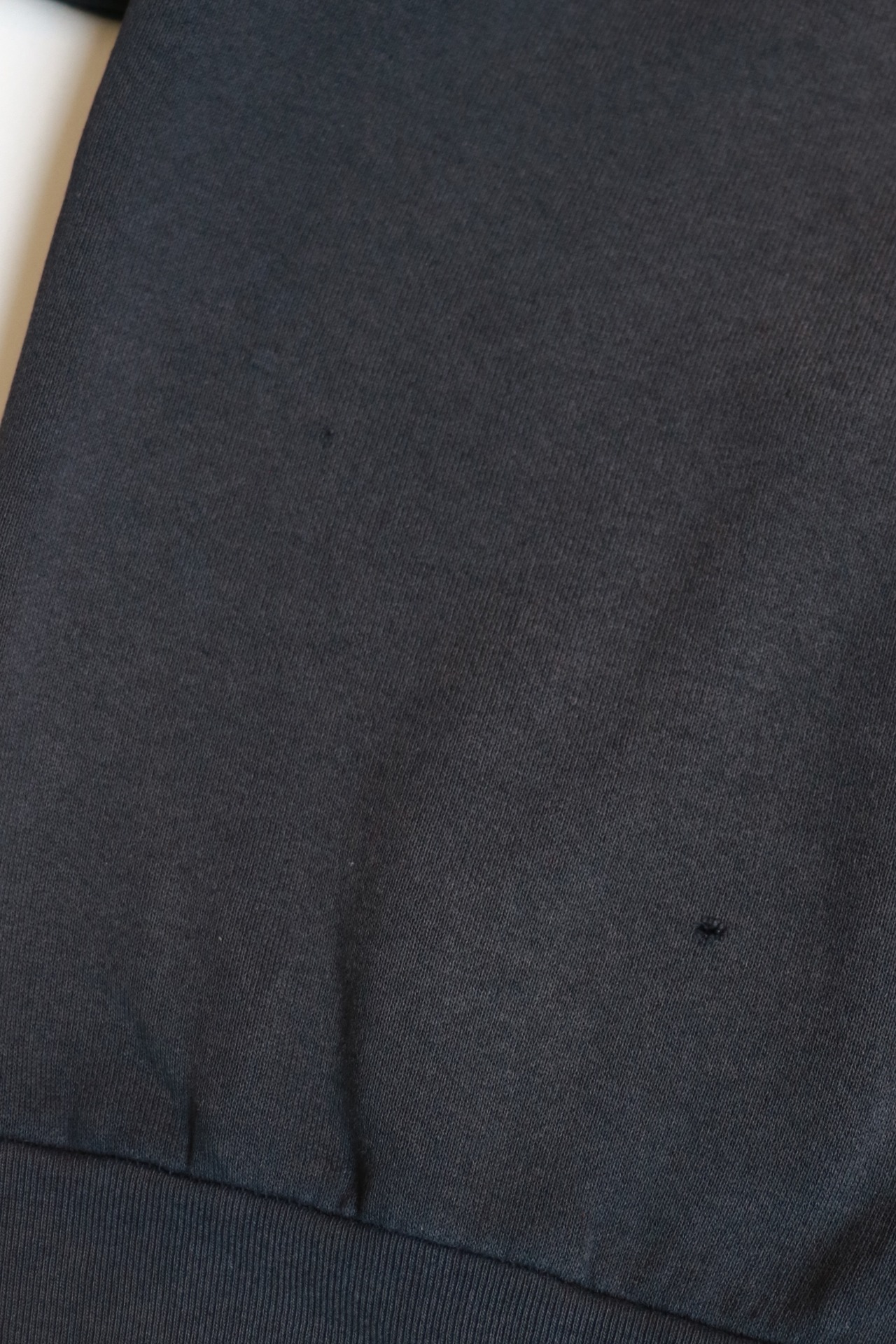 90s Fruit of the loom faded black hoodie