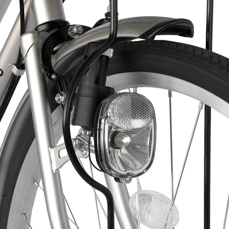 前後タイヤ・チューブ新品！】 LEDダイナモ シングルギア 26インチ