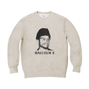 "MALCOLM X" CREW NECK SWEATSHIRT