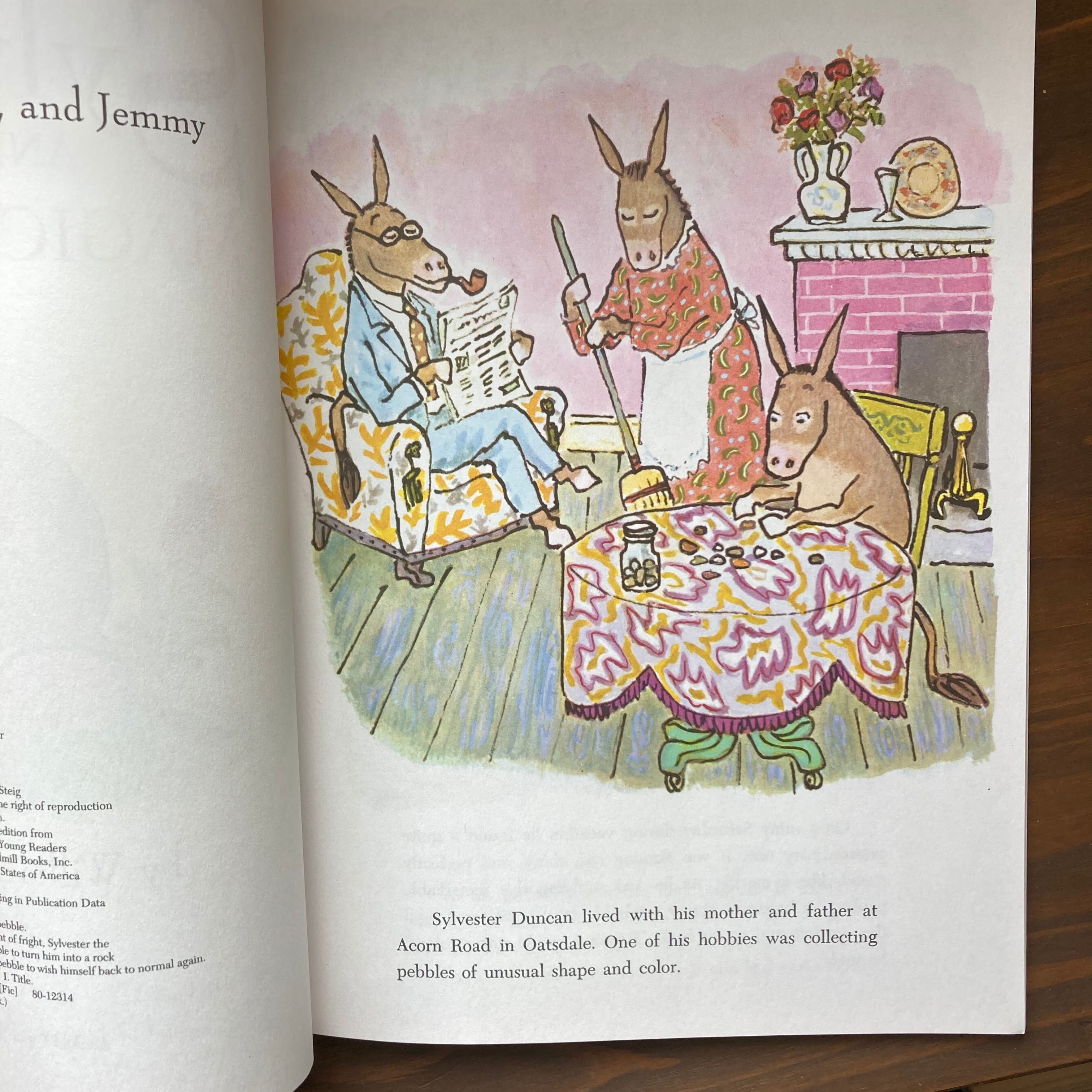 ロバのシルベスターとまほうの小石&Sylvester and the Magic Pebble