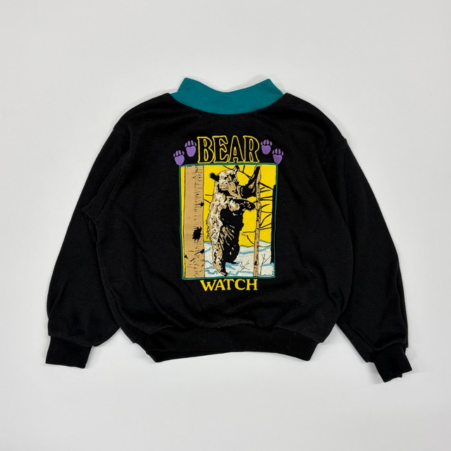 【2-3T】USA製 Credentails bear sweat shirt クレデンシャルズ くま スウェット トレーナー