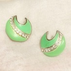 vintage neon-green pierce