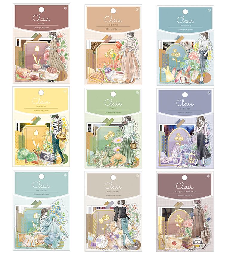 クレールシール フレークシール 第3弾 Clair Flake seal Vol.3 クレールシール フレークシール 第3弾 Clair Flake seal Vol.3