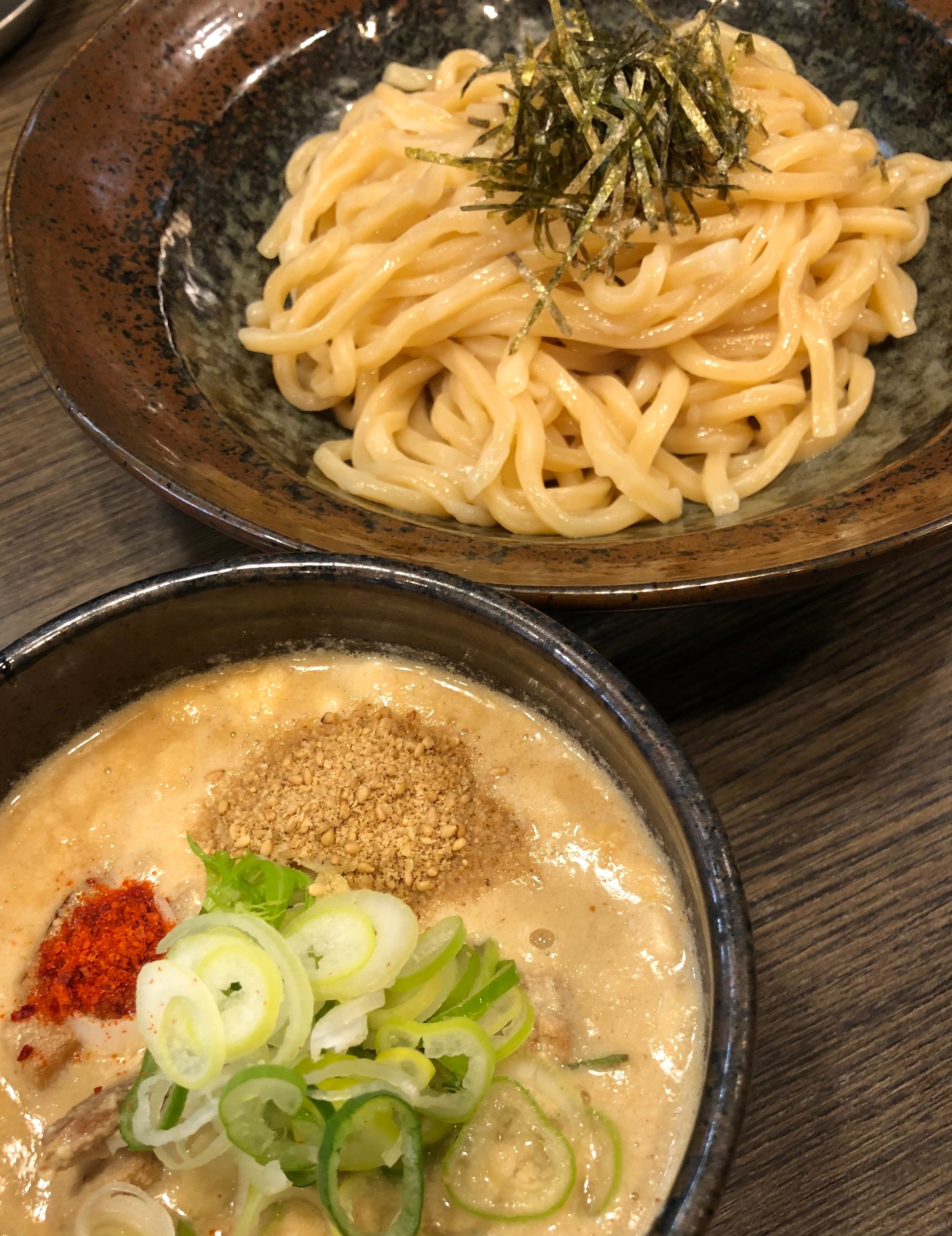 2食セット】濃厚胡麻つけ麺 | 麺家あべの