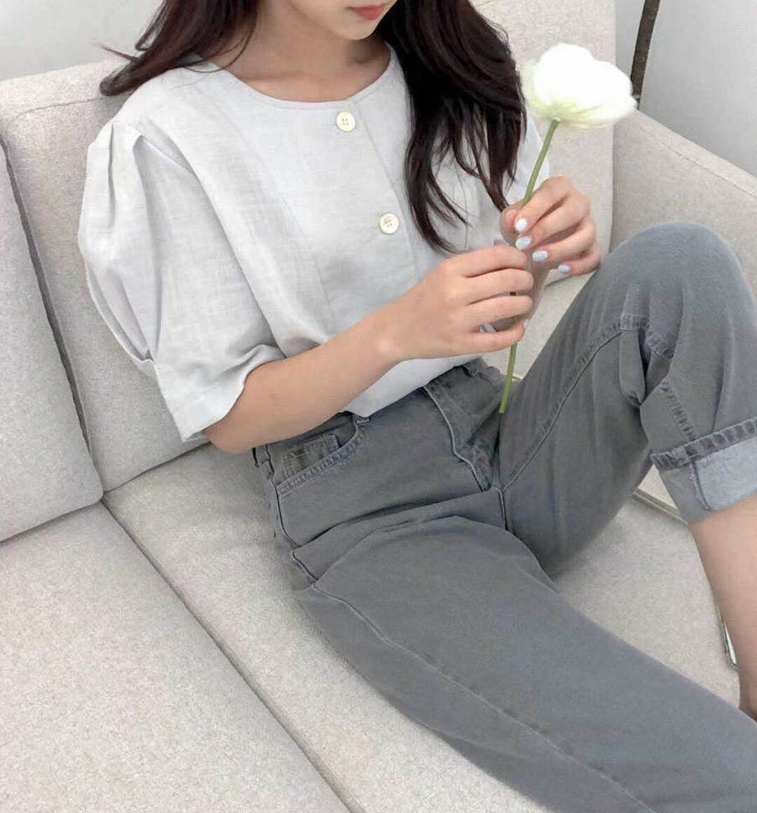 パフスリーブトップス   ASF-212010-1041