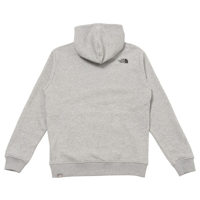 ザ ノースフェイス THE NORTH FACE NF0A5ICX DYX M ファイン フーディ プルオーバー パーカー 裏起毛 ボックスロゴ ハーフドーム Mサイズ ライトグレー メンズ レディース ユニセックス 長袖 スウェット トップス トレーナー M FINE HOODIE - EU