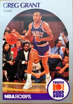 NBAカード 89-90NBAHOOPS Greg Grant #235 SUNS