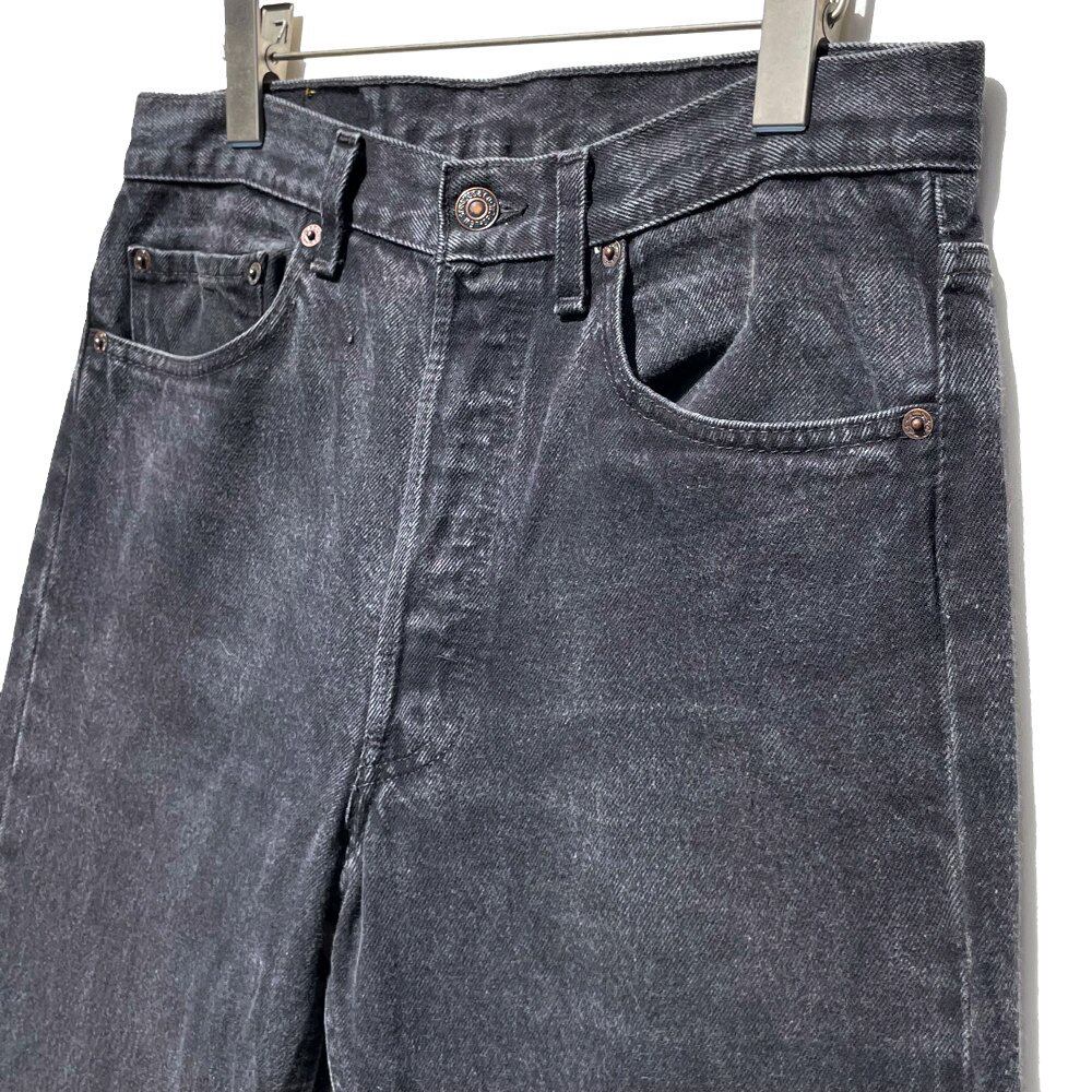 Levis 501 Black [Levis 501-0660 Made in USA] [1990s] Vintage Black